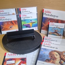 Adobe Photoshop 6.0 Illustrator 10 PageMaker 7.0 Acrobat 5.0 CD Palm OS Windows picture