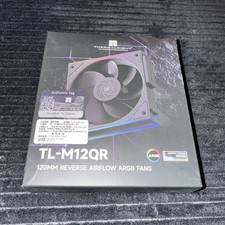 Thermalright TL-M12QR 120mm Reverse Airflow ARGB Case Fan Black 4-Pin picture
