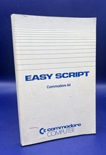Vtg Commodore 64 Easy Script Manual Book Video Game Console Accessory picture