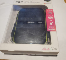 SP Silicon Power 2TB Rugged Portable External Hard Drive Armor A60 Shockproof... picture