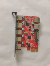 Inateck KTU3FR-502U 7 Port USB 3.0 5Gbps PCI Express Expansion Adapter Card SATA picture