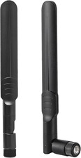 2Pcs Dual Band 8Dbi Wifi Antenna 2.4Ghz 5Ghz 5.8Ghz RP-SMA Male Bluetooth picture