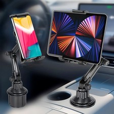Universal Car Mount Car Cup Holder Phone Stand For 4.7-12.9