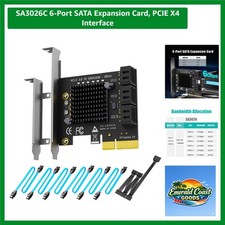 SA3026C 6-Port SATA Expansion Card, PCIE X4 Interface picture
