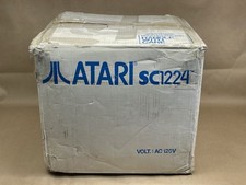 Atari SC1224 Color Monitor w/ Original Box 1986 Vintage CRT Display for Atari ST picture