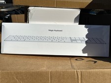 Apple Magic Keyboard with Numeric Keypad Silver MQ052LL/A Wireless A1843 Sealed picture