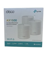 TP-Link Deco W4500 AX1500 Dual-Band Whole Home Mesh Wi-Fi 6 System 5600sqft picture