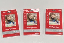 NEW 3 Boxes Canon GP-601 4x6 Inkjet Photo Paper Glossy (50 sheets X 3) picture