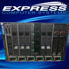 Dell MX7000 Chassis, 1x MX9116n Switch, 1x MX7116n, 1x MX740c 2x Plat 8268 512GB picture