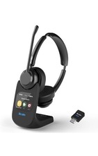 Blucalm Wireless Headset With Mic & Noise Cancelling For Work V5.4 - Zoom, Teams picture