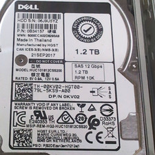 Lie Of 4 Dell 1.2TB 10K 12Gbps SAS 2.5