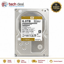Western Digital WD Gold 6TB 7200RPM SATA 3.5