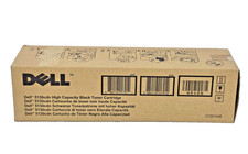 Genuine Dell 5130CDN Black High Yield Toner Cartridge N848N picture