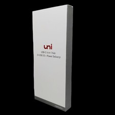 NEW SEALED Uni 4-in-1 USB Type C Hub 3x- USB 3.0 + Power Delivery MacBook picture