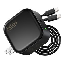 65W GaN USB Laptop Travel Charger, Foldable Compact Power Adapter 50% Smaller... picture