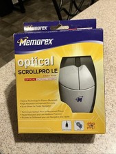 NOS Memorex Optical Scrollpro LE 3 Button Mouse USB Sealed Package picture