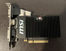 MSI GeForce GT 710 1GB DDR3 (1GD3H LPV1) PCIe Low Profile Video Card Used picture
