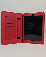 Red Leather Snugg Folio Case For Apple iPad 9th Generation 10.2 Inch “Case Only” picture