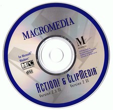 Macromedia Action v. 2.5 SE and ClipMedia v. 2 SE (PC, 1993) picture