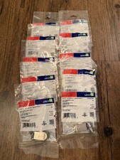 LOT OF 10 NEW LEVITON ATLAS-X1 61SJK-RE6 CAT 6 Shielded Jack Connectors picture