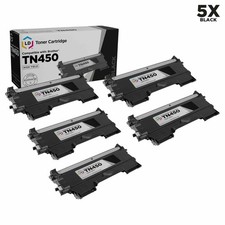 LD 5pk for Brother TN450 HY Toner MFC-7365DN MFC-7360N MFC-7240 TN-450 TN 450 picture
