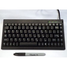 ADESSO ACK-595 ACK-595UB EASYTOUCH MINI KEYBOARD USB w/ EMBEDDED NUMERIC KEYPAD picture