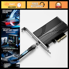 10Gb PCIe Network Card, 10GBASE-T Multi-Gig NIC, High-Speed Ethernet Adapter picture