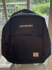 HERSCHEL $50 Black Classic Backpack Laptop Bag NEW NWT picture