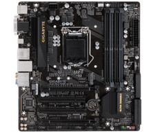 FOR GIGABYTE GA-H270M-D3H 1151PIN DDR4 64GB Motherboard ATX standard VGA+DVI picture