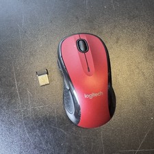 GENUINE RED Logitech M510 Wireless Computer Mouse with USB Unifying Receiver picture
