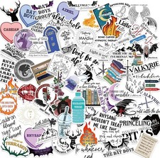 100PCS SMJ Book Stickers Pack,Bookish Stickers for Kindle,AC TOG CC Series Book picture