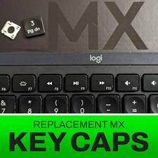 Logitech MX KEYS Black REPLACEMENT KEY CAP & HINGE ONLY Keyboard Part YR0073 OEM picture