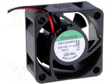 Sunon KDE1204PKS2 40 x 40 x 20mm 12V 0.9W Sleeve-Bearing Fan picture