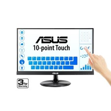 Touchscreen Monitor 22 Inch 1080P FHD IPS HDMI VGA ASUS VT229H Black picture