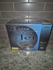 Vintage SyQuest SyJet 1.5GB Removable Cartridge Hard Drive SCSI PC NEW SEALED picture