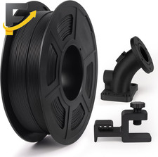 Carbon Fiber PLA Filament 1.75Mm Matte Black PLA-CF 1Kg Spool Warp-Resistant picture