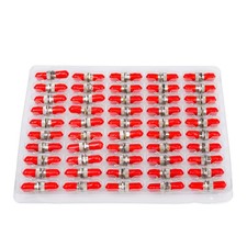 50 PCS ST Singlemode Fiber Optical Coupler Barrel Connector Server Rack picture