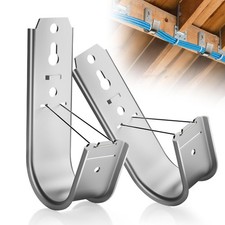 40 PCS J Cable Hook Retainer Clip 2 Inch JHook For Hanging Cable Wire Data picture