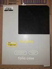 (2 For 1) Apple iPad Air 10.9 inch and iPad Pro 11 inch Case-heyday Blk Saffiano picture