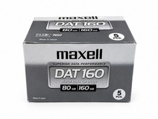 Maxell DAT 160 Digital Data Cartridges pack of 5 NEW picture
