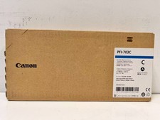 Genuine Canon PFI703C Cyan Exp 02/2016 picture