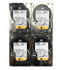 LOT OF 4 WD RE WD2000FYYZ 2TB 7200RPM 64MB SATA 6Gb/s 3.5