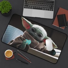 Disney Star Wars Baby Yoda Desk Mat Home Decor Gift picture