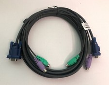 IOGEAR All in One 10FT Premium Bonded KVM Cable G2L5003P 10ft picture