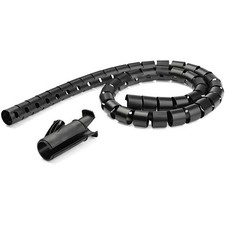 StarTech 8.2ft Spiral Coiled Cable Management Organization Sleeve CMSCOILED2 picture