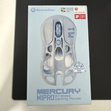 GravaStar Mercury M1 Pro Wireless Gaming Mouse Ice Blue picture