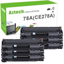 6-PK CE278A 78A Compatible Toner for HP LaserJet Pro P1606dn M1536dnf MFP MF4450 picture
