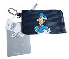 2026 DISNEY PARKS Donald Duck Mini Wallet Keychain Charm picture
