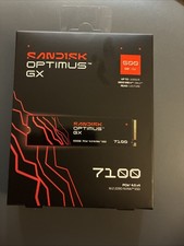 New SanDisk 2280mm Optimus GX 500GB M.2 NVMe Gen 4.0 x 4 SSD SDSP71500GAN picture