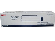 Genuine Okidata Oki 52112901 Black Toner OkiFax 5780 5980 NIB Quick Ship picture